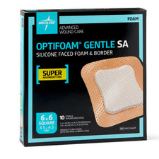 product image Optifoam Gentle SA Silicone-Faced Foam Dressings