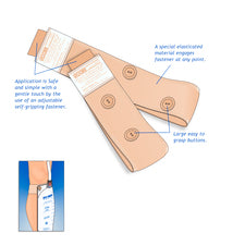product image Fitz-All® Fabric Leg Straps with Buttons
