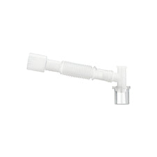 product image Catheter Mount Ext 3” Double Swivel Connector Closed