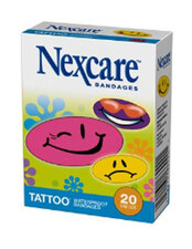 product image Nexcare Cool Collection - Tattoo Waterproof Bandages