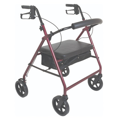 Bariatric Rollator with 8-inch Wheels