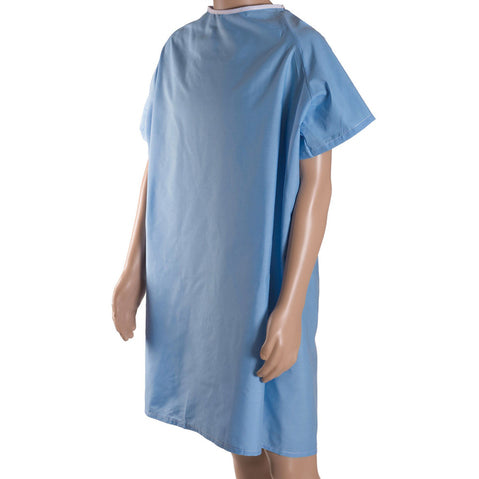DMI® Easy Access Patient Hospital Gown with Snap Shoulders