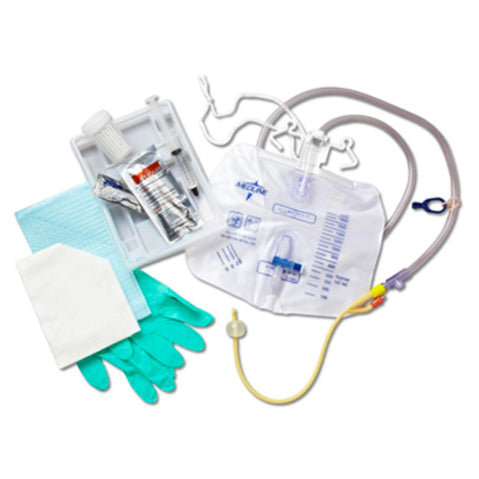 Silicone-Elastomer Latex 2-Layer Foley Catheter Tray / Drain Bag