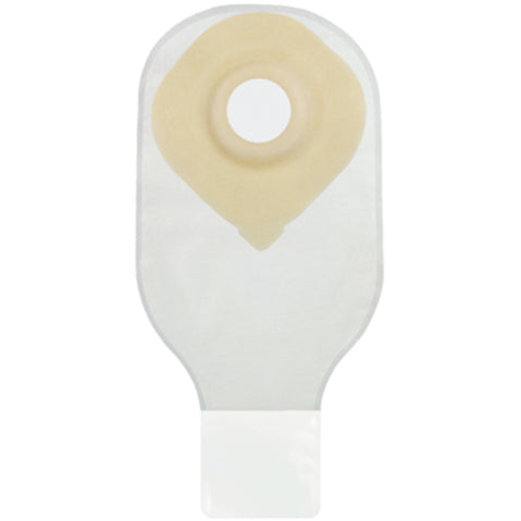 Drainable One-Piece Pouching Systems