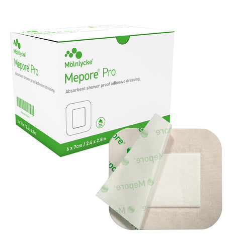 Mepore Pro Water-Resistant Self-Adhesive Wound Dressings