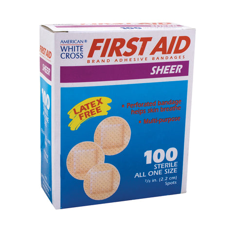 Water-Resistant Sheer Adhesive Bandages