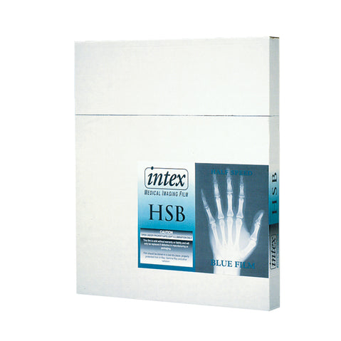 Intex Agfa® Brand X-Ray Film (Blue, Fine Grain, High Contrast)