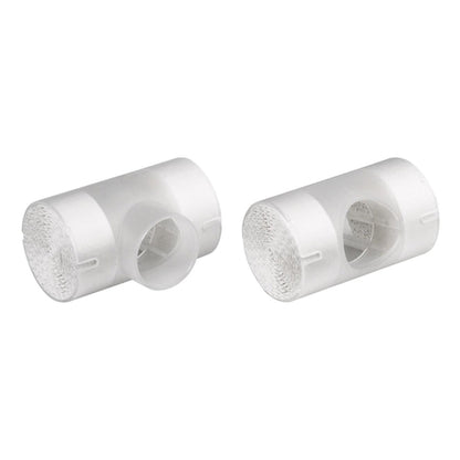 T for Trach-Vent Heat-Moisture Exchanger with Collar