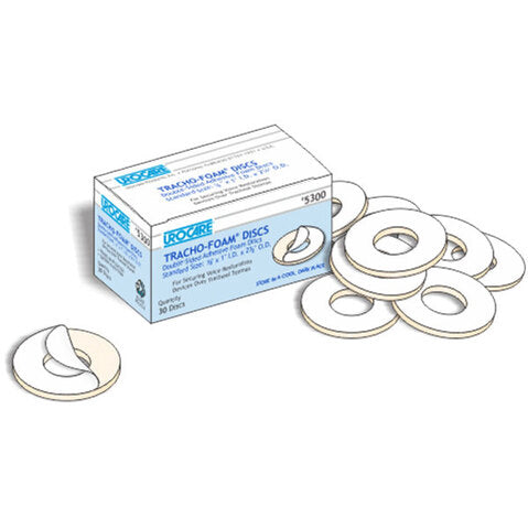 Tracho-Foam® Adhesive Foam Tracheostomy Discs/Wafers