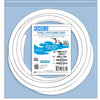 White-Rubber Drainage Tubing