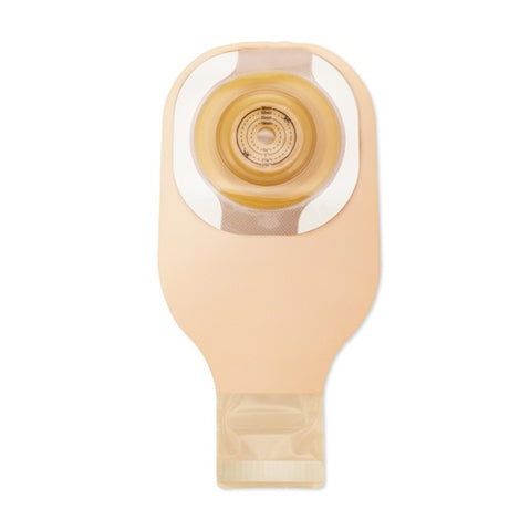 One-Piece Drainable Ostomy Pouch – Soft Convex Flextend Barrier, Viewing Option, Lock 'n Roll Microseal Closure, Tape, Filter