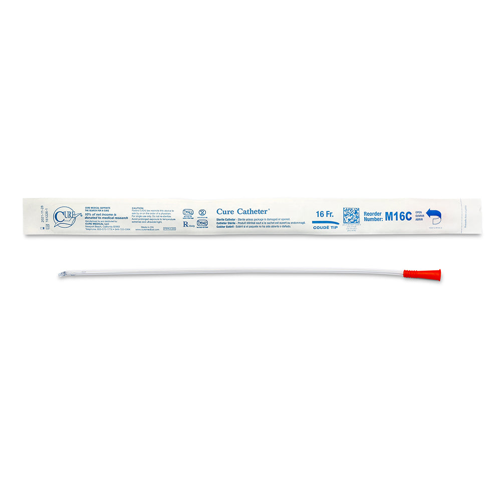 Cure Catheter® - 16" Coude Tip