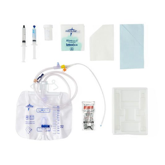 SelectSilicone 2-Layer Foley Catheter Tray