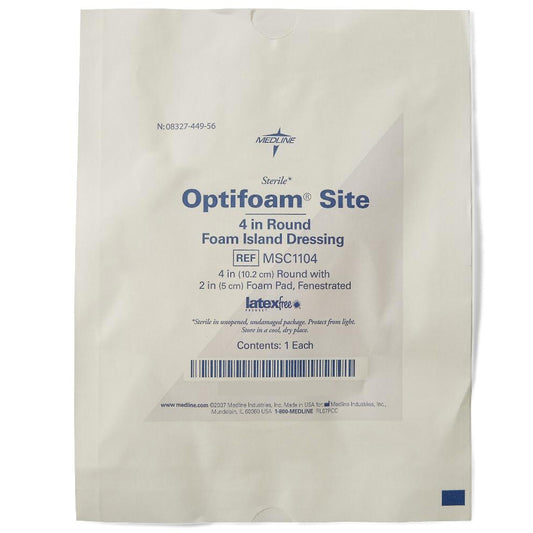Optifoam Site Fenestrated Foam Dressings