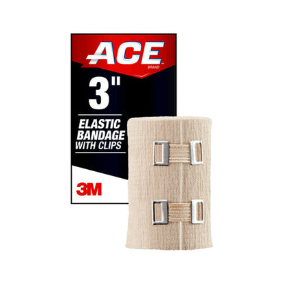 ACE™ Brand Elastic Bandage w/clips