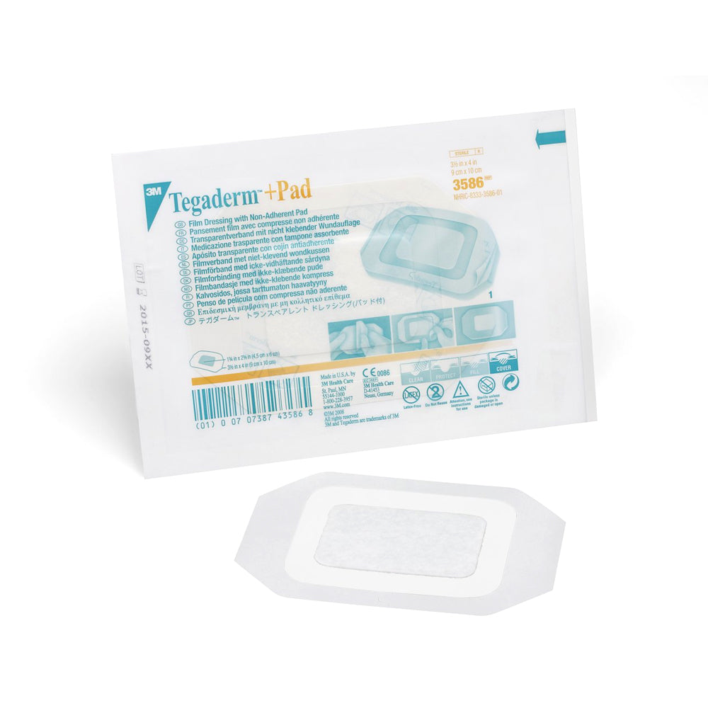 Tegaderm™ +Pad Film Dressing with Non-Adherent Pad