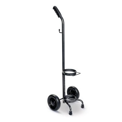 Cylinder Cart with Wheels and Telescopic Handle