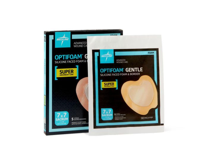 Optifoam Gentle SA Silicone-Faced Foam Dressings