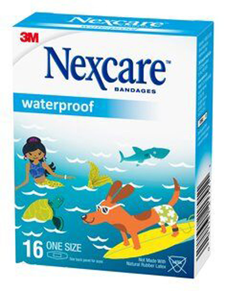 Nexcare Waterproof Bandages - Oceanic Collection