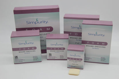 Silver Silicone Foam Dressings