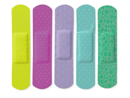 CURAD Neon Adherent Bandages