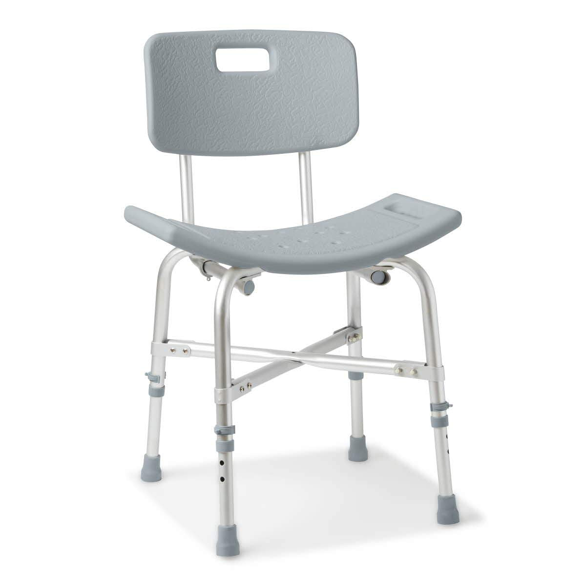 Medline Bariatric Shower Chair W/ Back, 550 lb. Cap. G2-102BX1