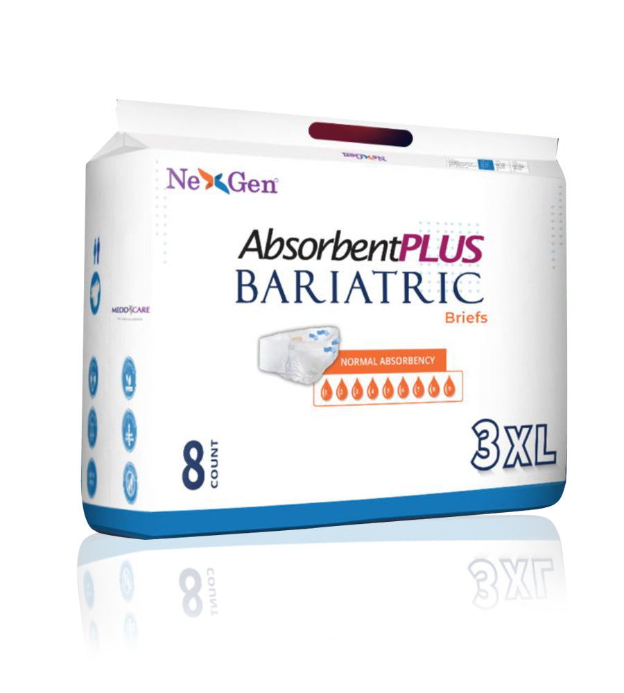 Absorbent Plus BARIATRIC Brief