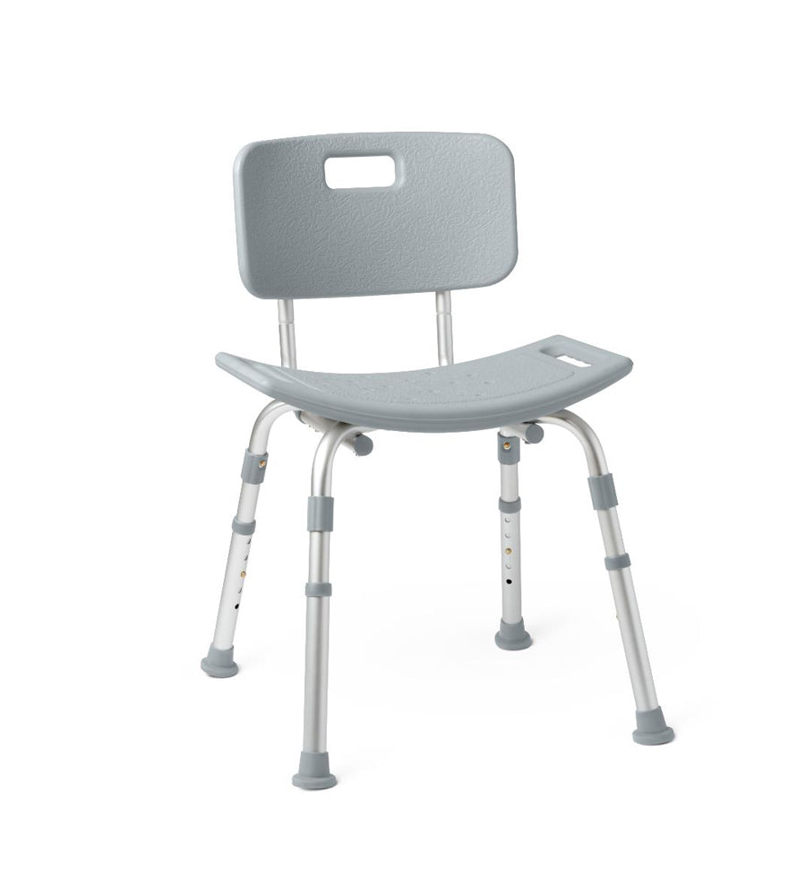 Medline Knockdown Bath Chair with Back