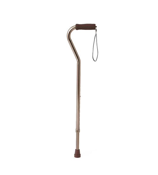 Offset Cane, Bronze, Aluminum