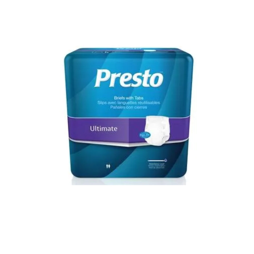 Presto Supreme Briefs, Maximum Absorbency