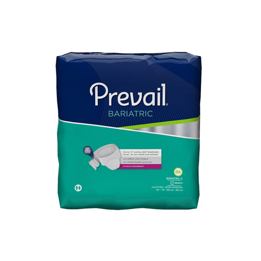 Prevail Adult Bariatric Briefs