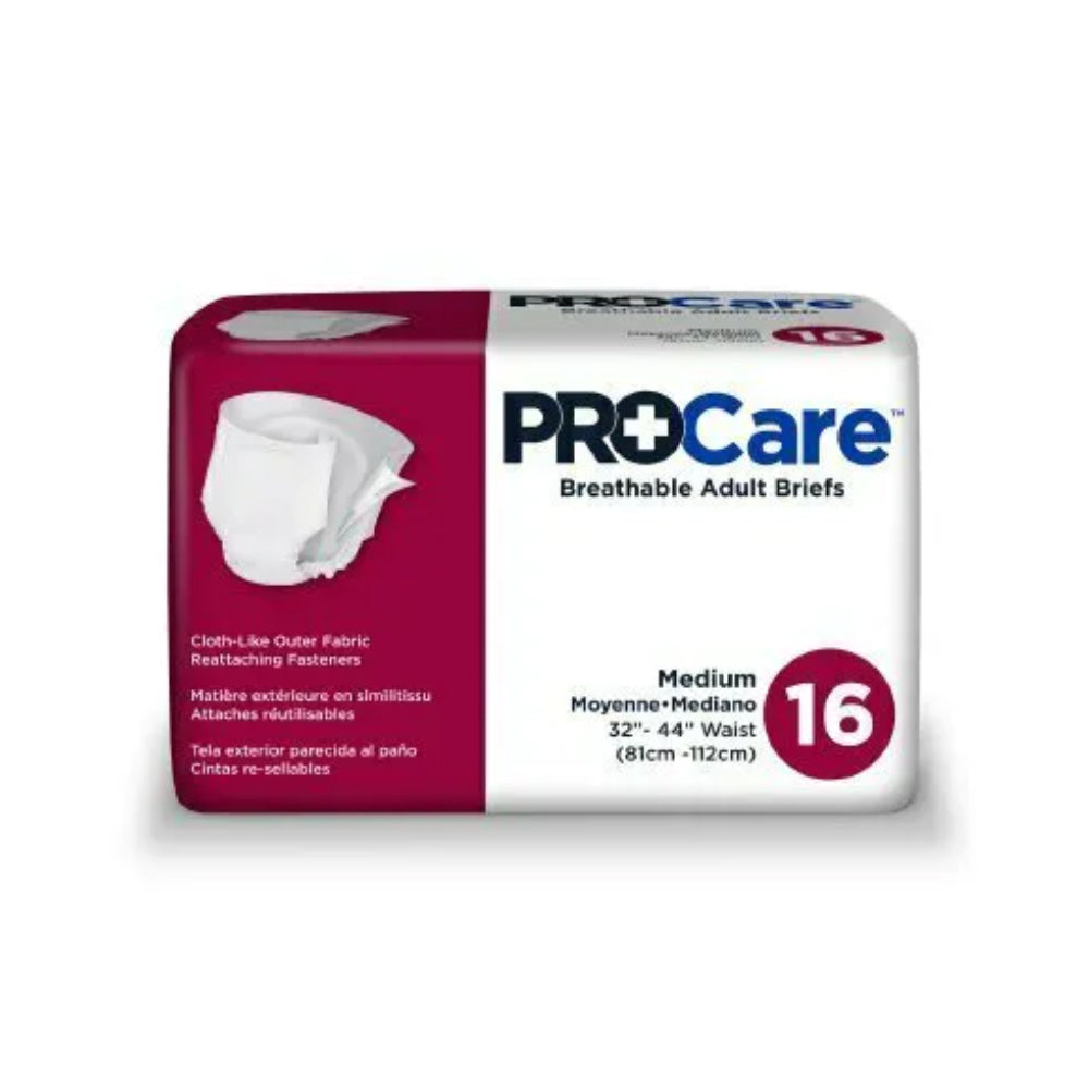 ProCare Breathable Adult Diapers with Tabs