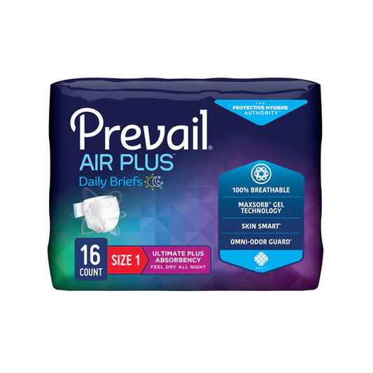 Prevail Air Plus Adult Diapers with Tabs