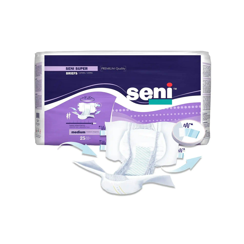 Seni Super Adult Diapers with Tabs