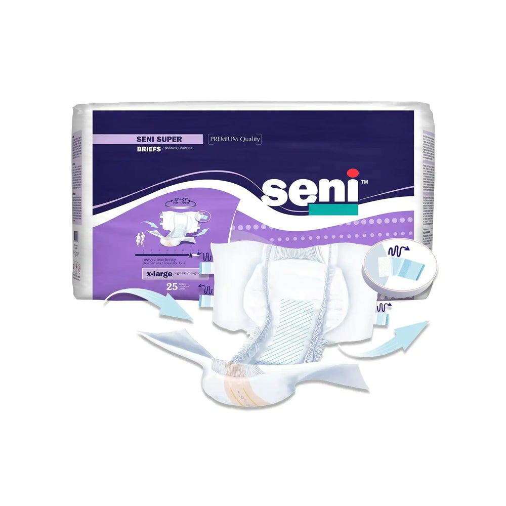 Seni Super Adult Diapers with Tabs