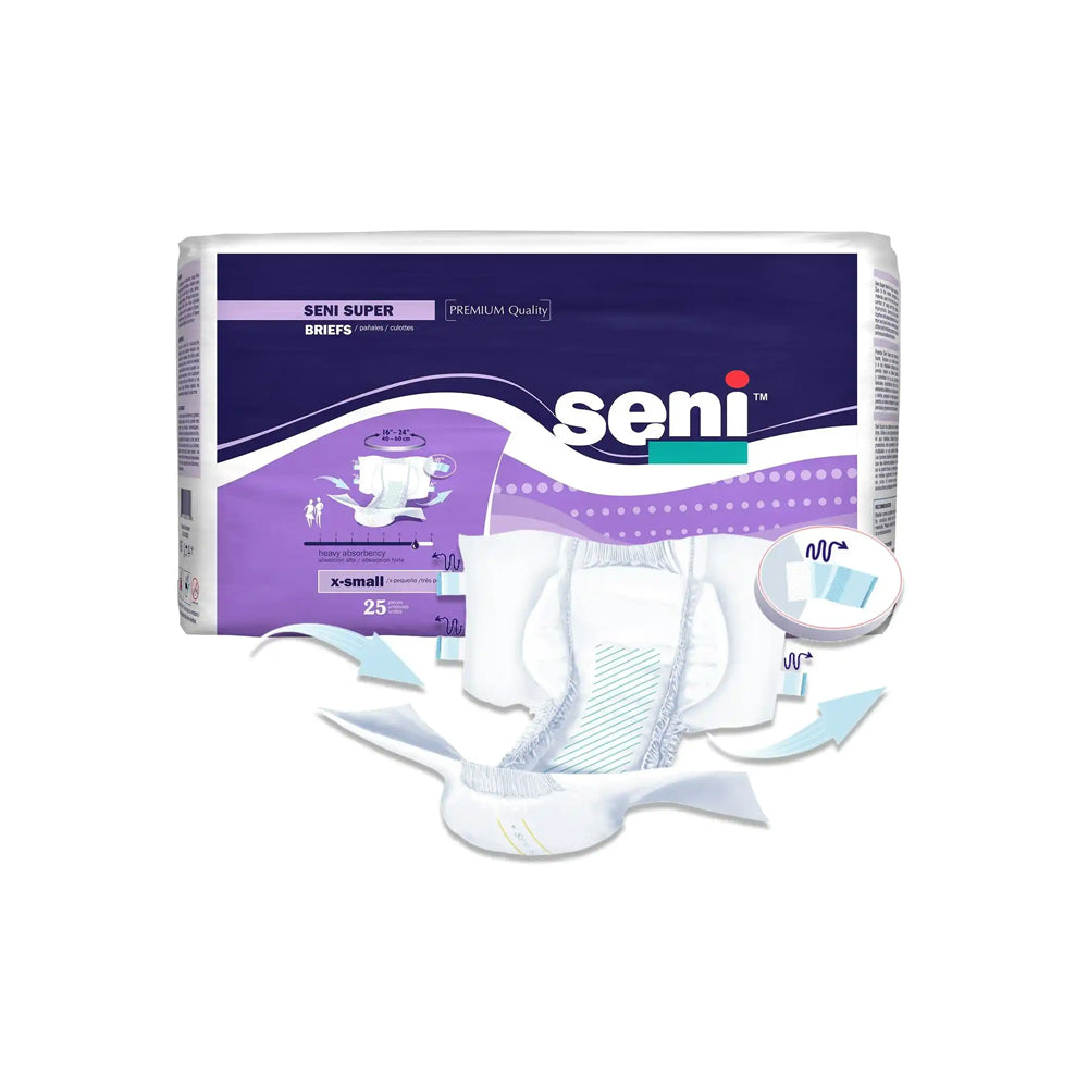 Seni Super Adult Diapers with Tabs