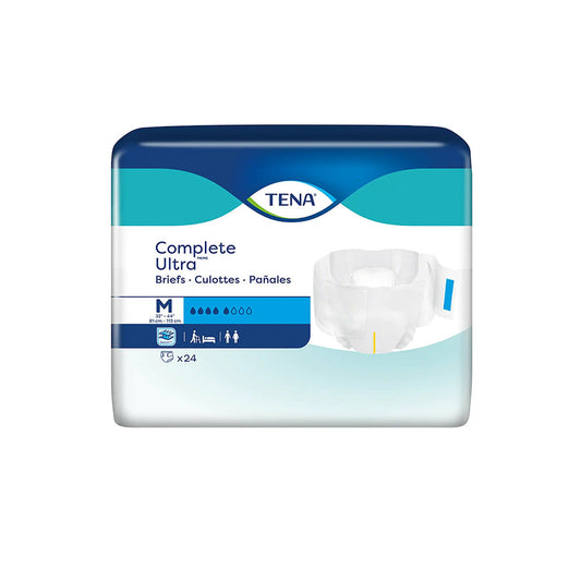 TENA Complete Ultra Unisex Adult Disposable Diaper, Moderate Absorbency