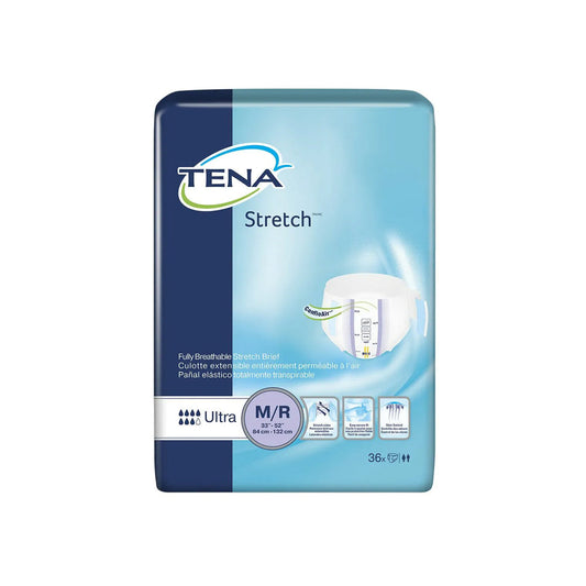 TENA Stretch Ultra Briefs Heavy Absorbency