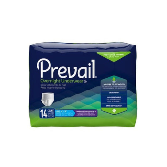 Unisex Adult Absorbent Underwear Prevail Overnight