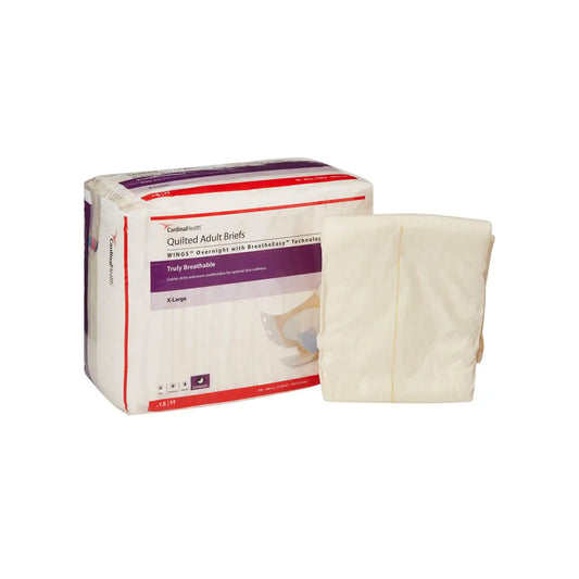 Wings Unisex Disposable Adult Diaper, Heavy Absorbency