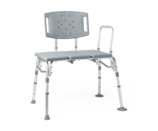 Medline Bariatric Transfer Bench, 500 lb. Weight Capacity